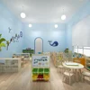 China One Stop Shop Daycare Furniture High End Montessori Kids Solid Wood Furniture Sets