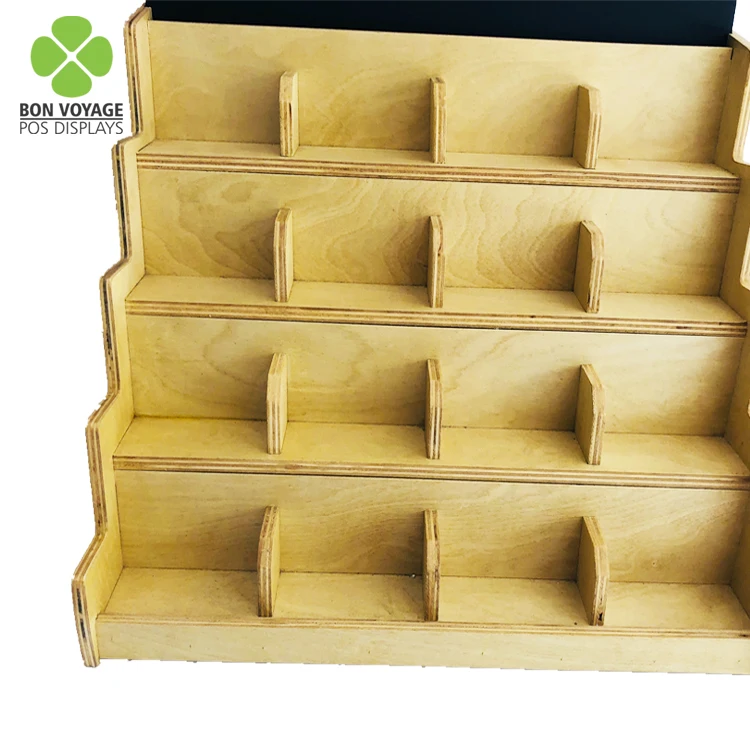 Popular Wood Coaster Display Stand Socks Display Showing Stand Counter