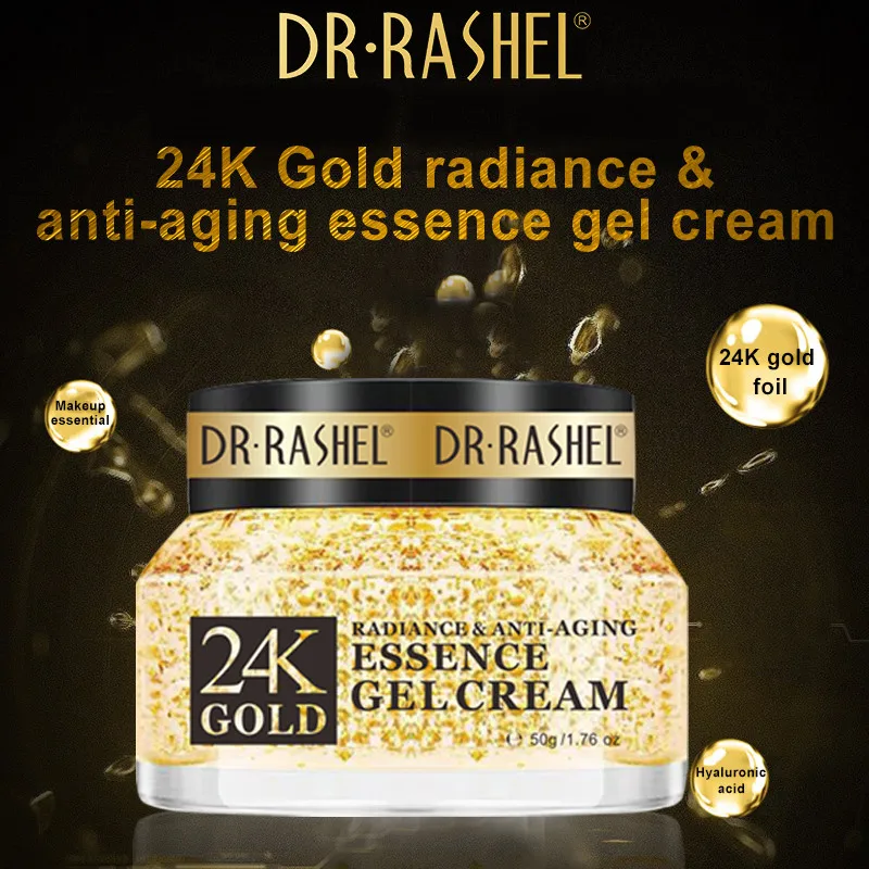 DR RASHEL 24K Gold Radiance and Anti-Aging Essence Gel Cream Factory Supply