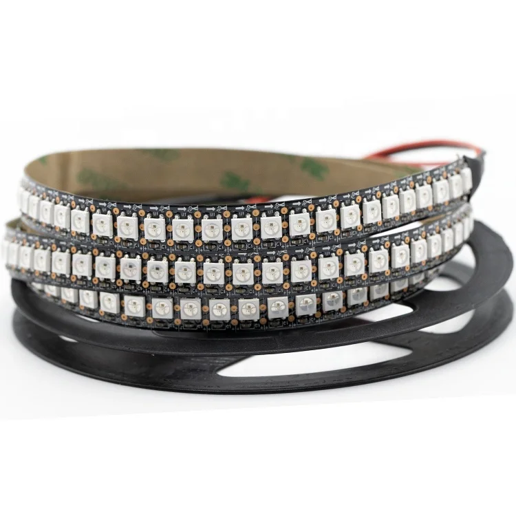 Arduino addressable ws2812b rgb led strip 144 led per meter