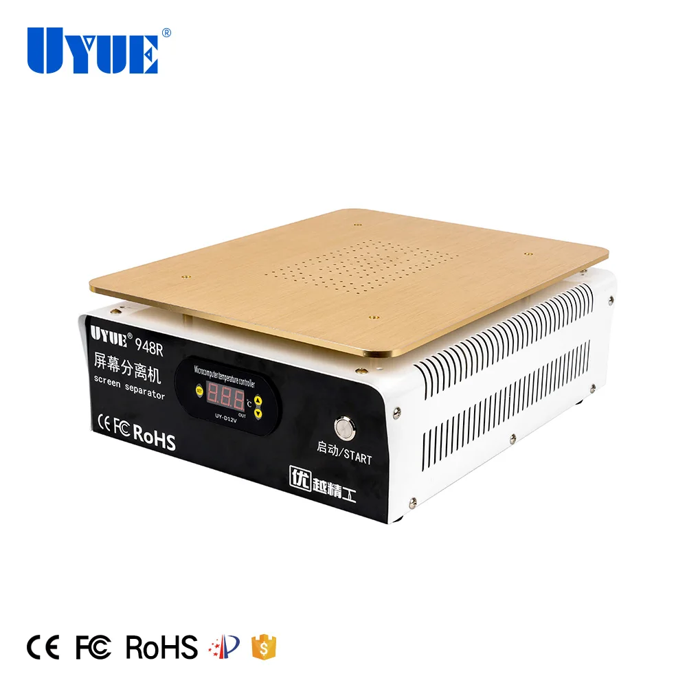 UYUE 948R Plus 18inch LCD Separator Machine with Built-in Vacuum Pump for Mobile Phone LCD Touch Screen Separator