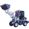 0.8 ton New Design ZL08 Small Snow Bucket Wheel Loader With Floating Function