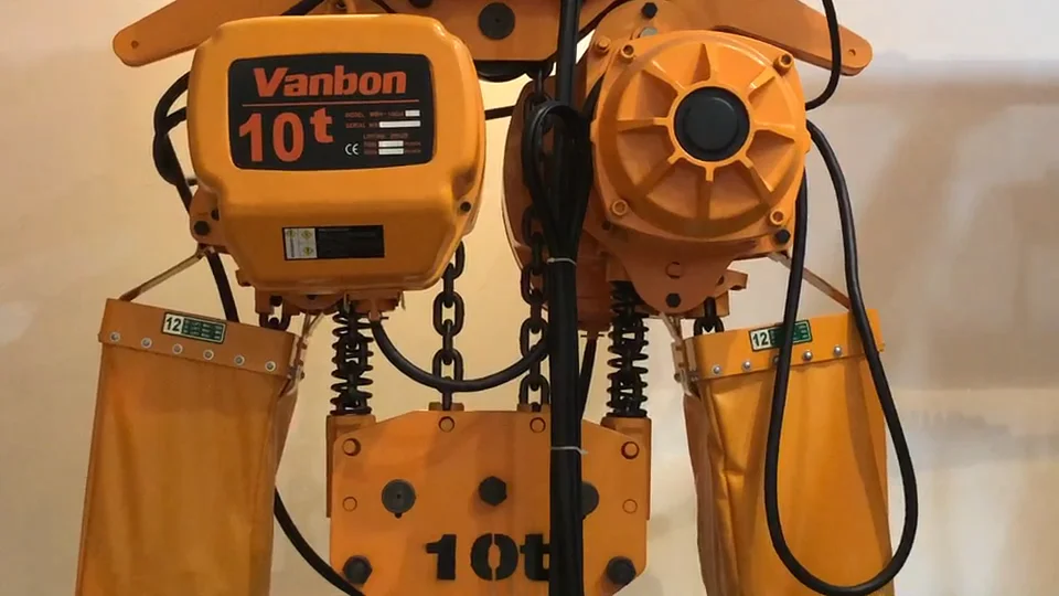 Vanbon High Quality 10 Ton Chain Electric Hoist With Certificate Ce & Iso Buy Chain Hoist