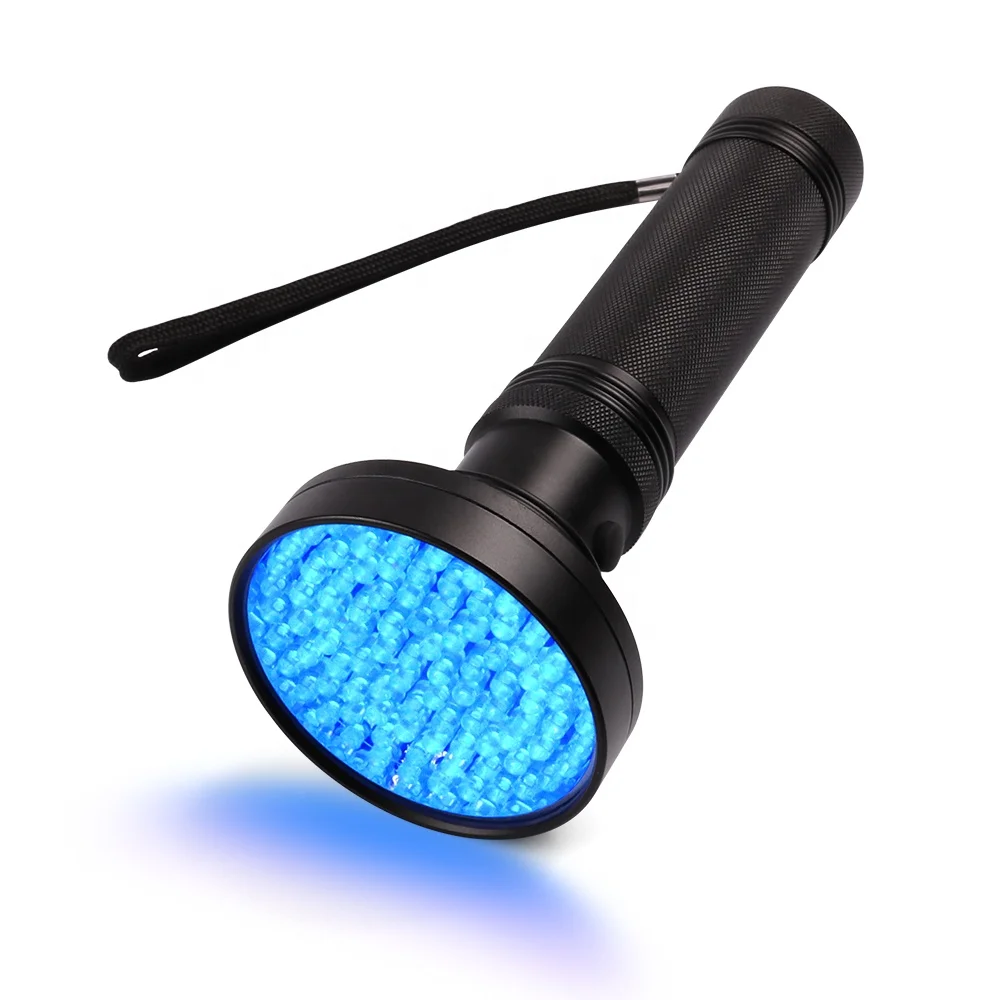 395 nm 100 51 LED black light torch handheld germ detector lamp flashlight uv down led bulbs black light for Dog Urine Bed Bug
