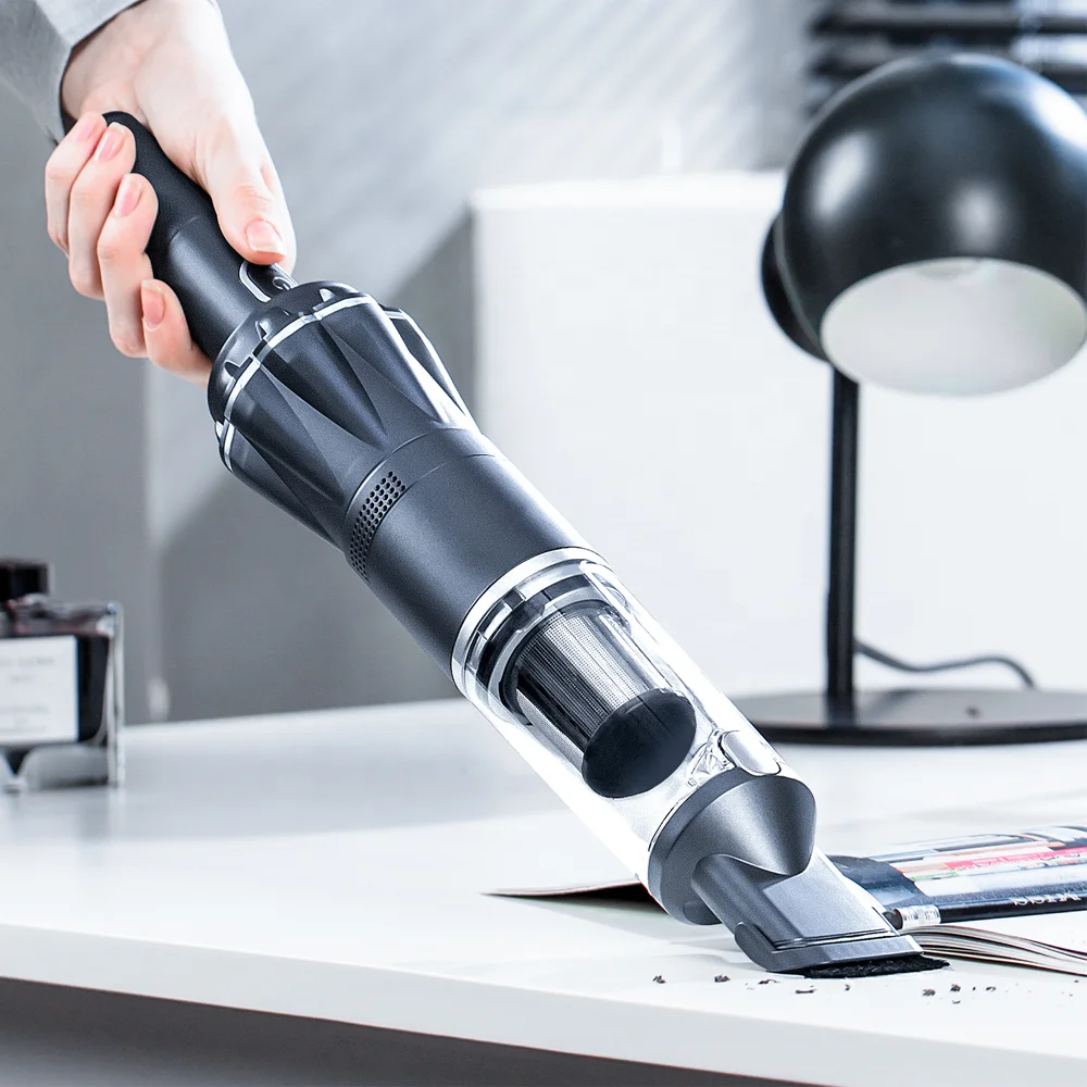 Handheld Cordless Vacuum Cleaner with Brushless Motor Portable Powerful Suction Rechargeable Battery for Household & Car Use supplier