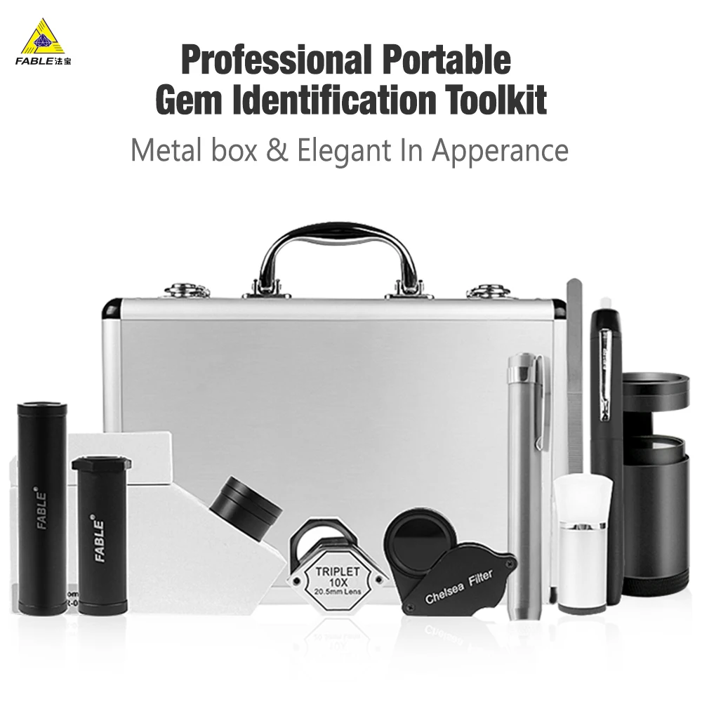 Fable Fgl10a Gemological Toolkits / Gem Tools/mini Jewelry Toolkit