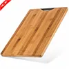 Organic extra large bamboo cutting board with customized logo