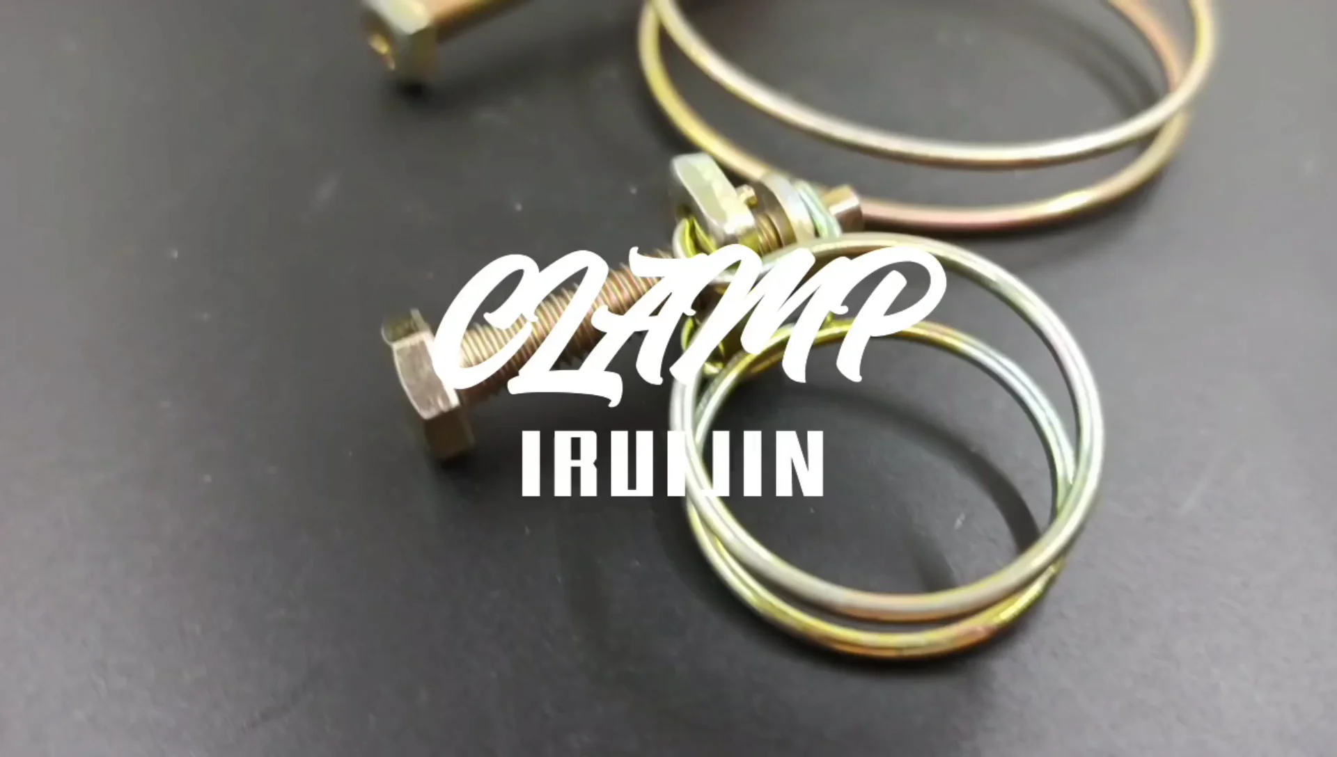 Double Wire Hose Clamp Large Size Fasteners Wire Spring Hose Clamp