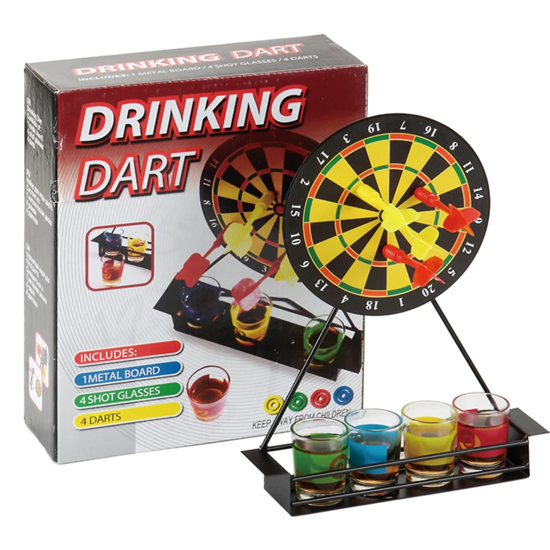 Hot Selling Tabletop Drinking Dart Game Wholesale Price Mini Darts Shot Set Table Games