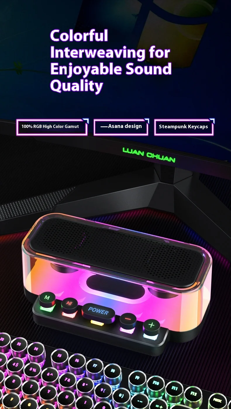 Multifunctional Z6 Wireless Desktop for BT Speaker High-Volume Portable Outdoor Subwoofer Cross-Border New Model Home