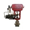 Pneumatic automatic stainless steel 2 way needle steam flow control valve