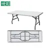 6ft used outdoor plastic folding tables and chairs for event