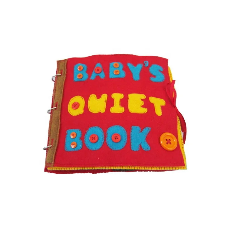 
Wholesale educational soft felt fabric toys baby book 