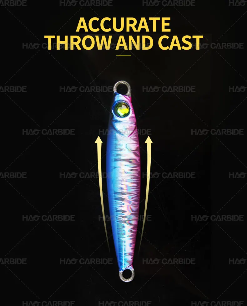 Tungsten Fishing Jigs Lure Saltwater Freshwater Metal Tungsten Fish