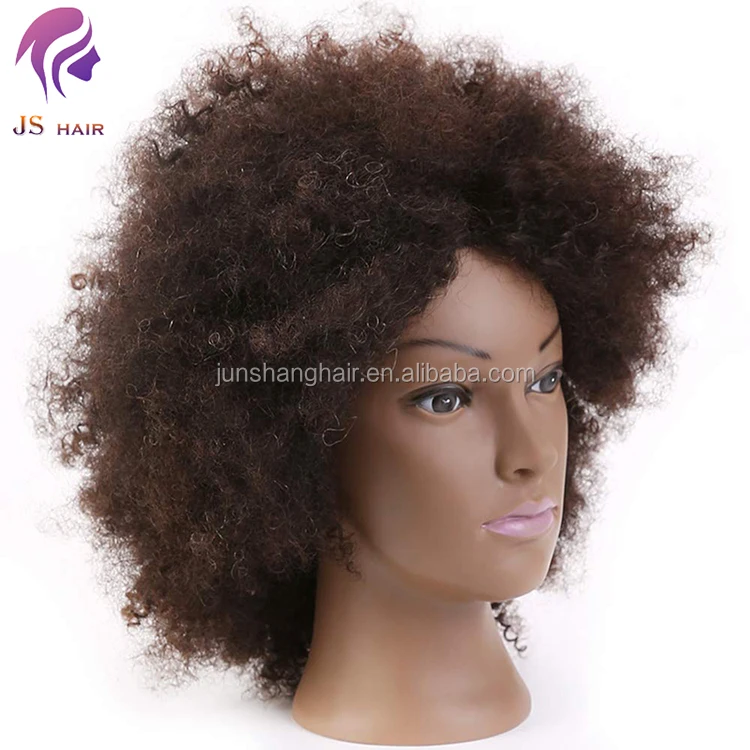 afro hair doll head