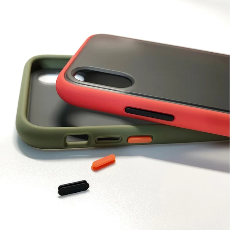 Mobile Covers for iPhone 11 Hard Case Double Colors Hard PC + TPU Soft Phone Bumper Case for iPhone 11 Hybrid Phone Case