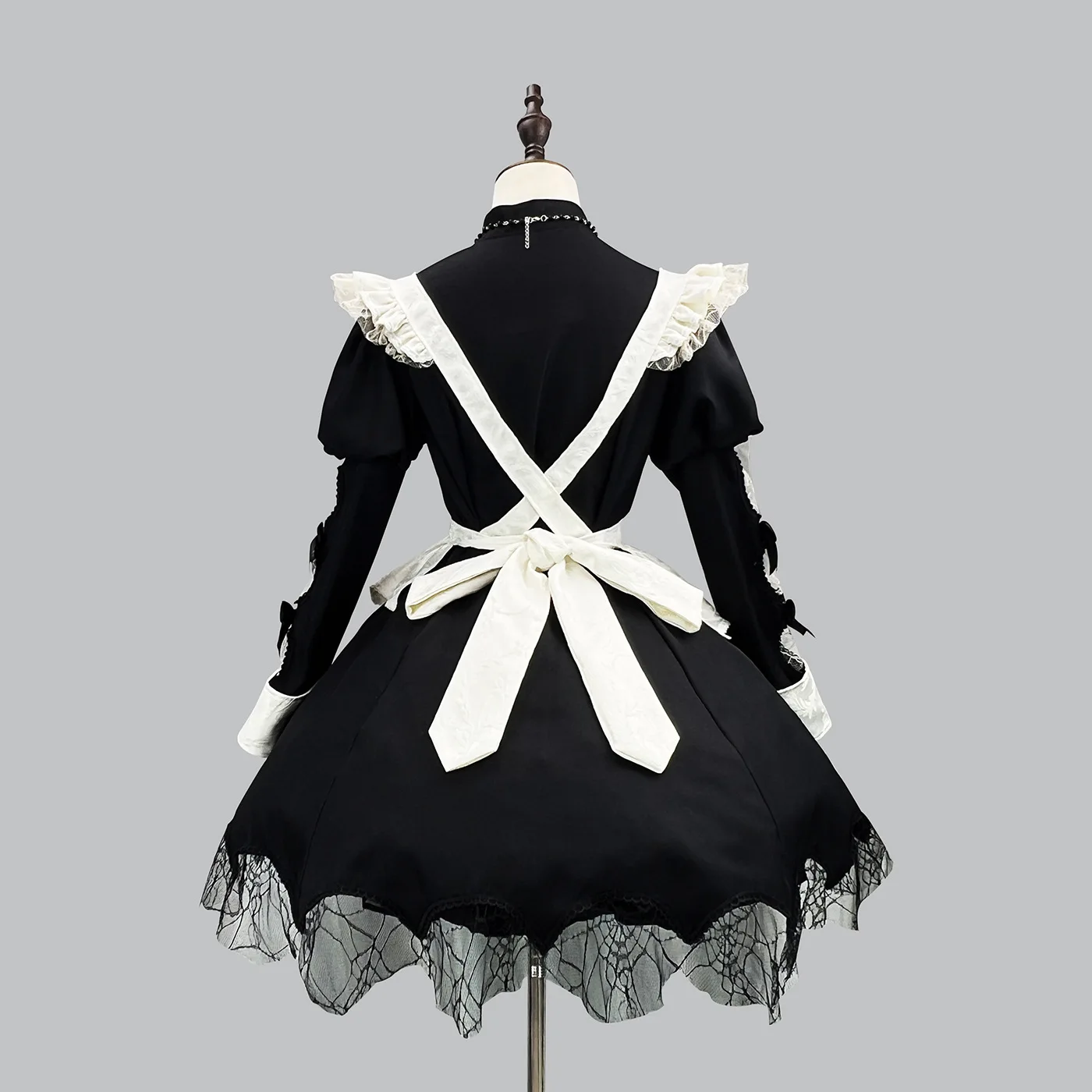 Gothic Lolita Women Halloween Cosplay Costume Comic Con Anime Maid ...