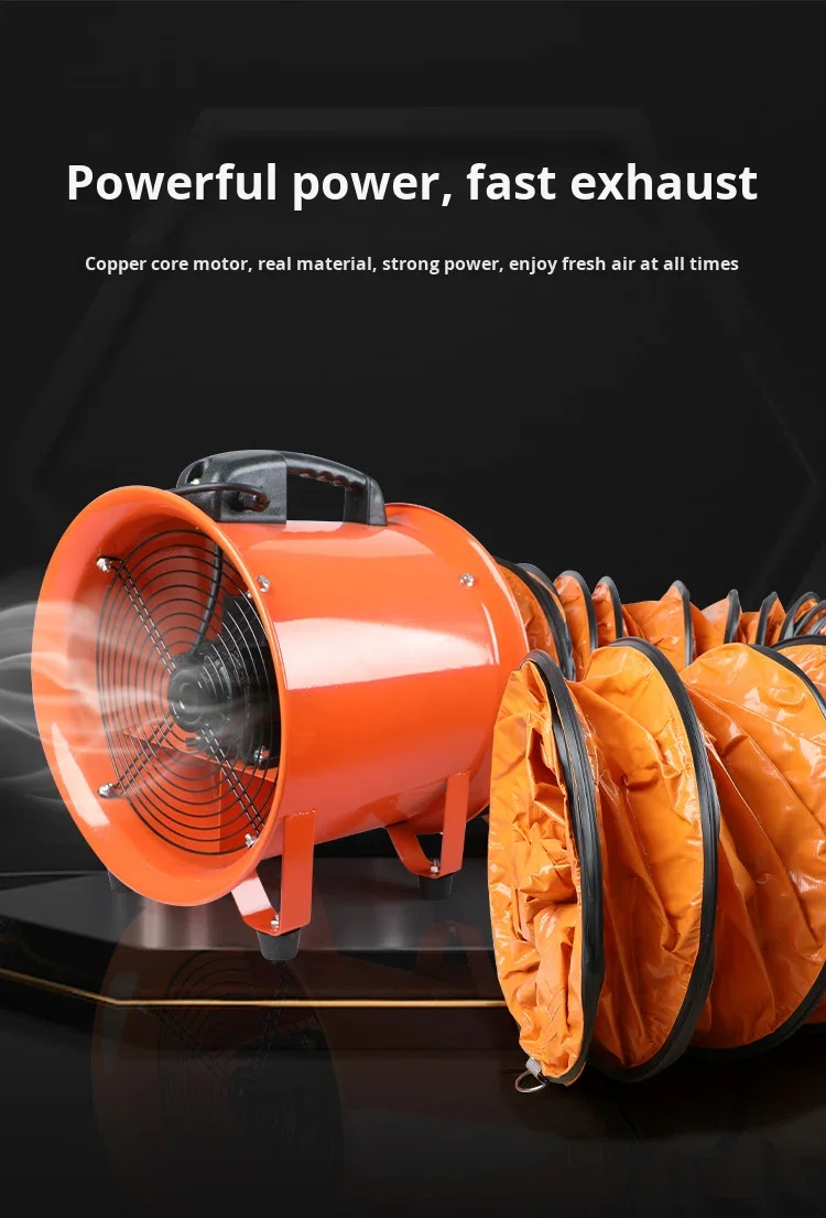 Axial Flow Fan, Portable, 110V/220V, Copper - detail 12