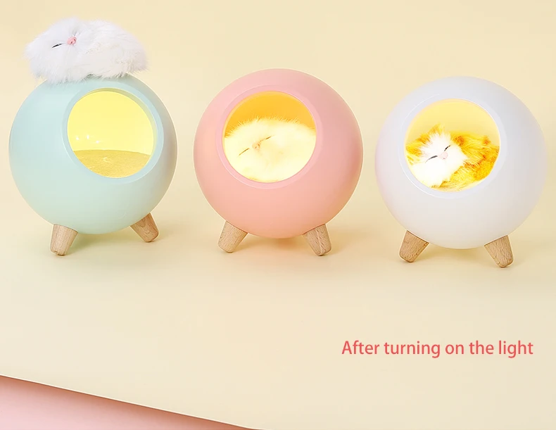 Decorative Mini Portable LED Touch Lamp Speaker Smart Wireless Speaker - ANKUX.COM