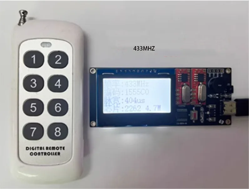 Taidacent 315mhz 433mhz Ir Remote Controller Assistant Kit Remote Control Frequency Reader