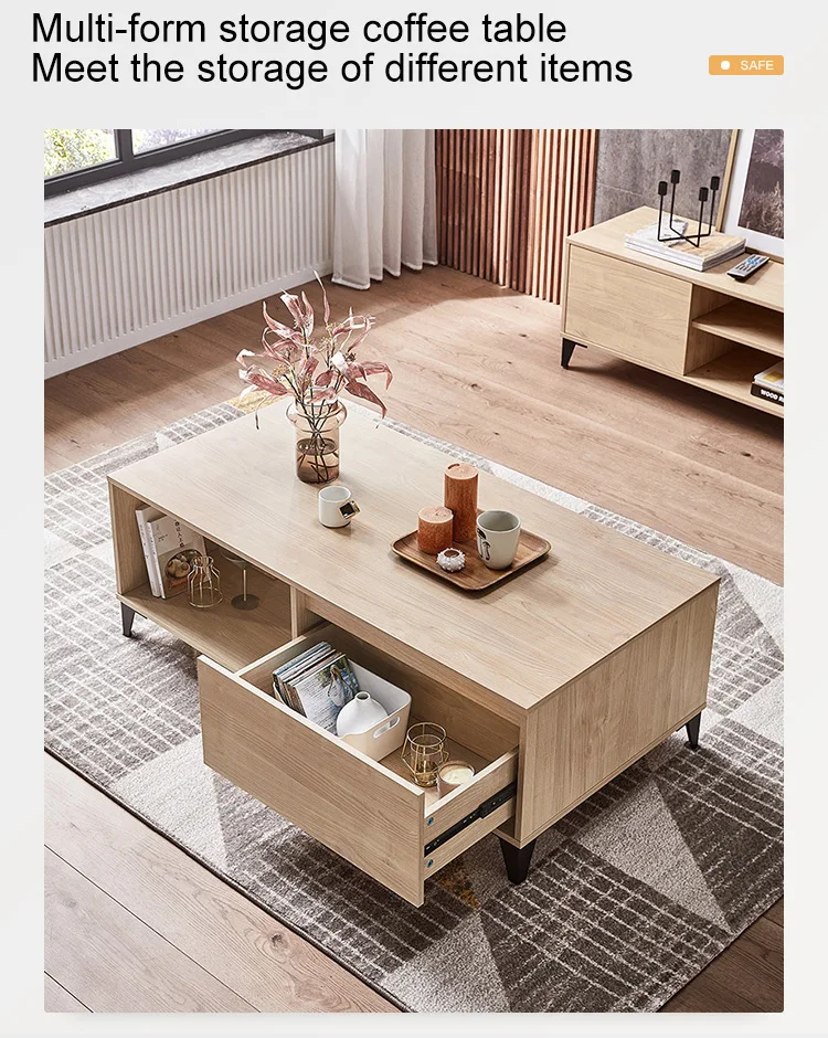 Modern Simple Living Room Furniture Set Wooden Tv Cabinets Designs Furniture