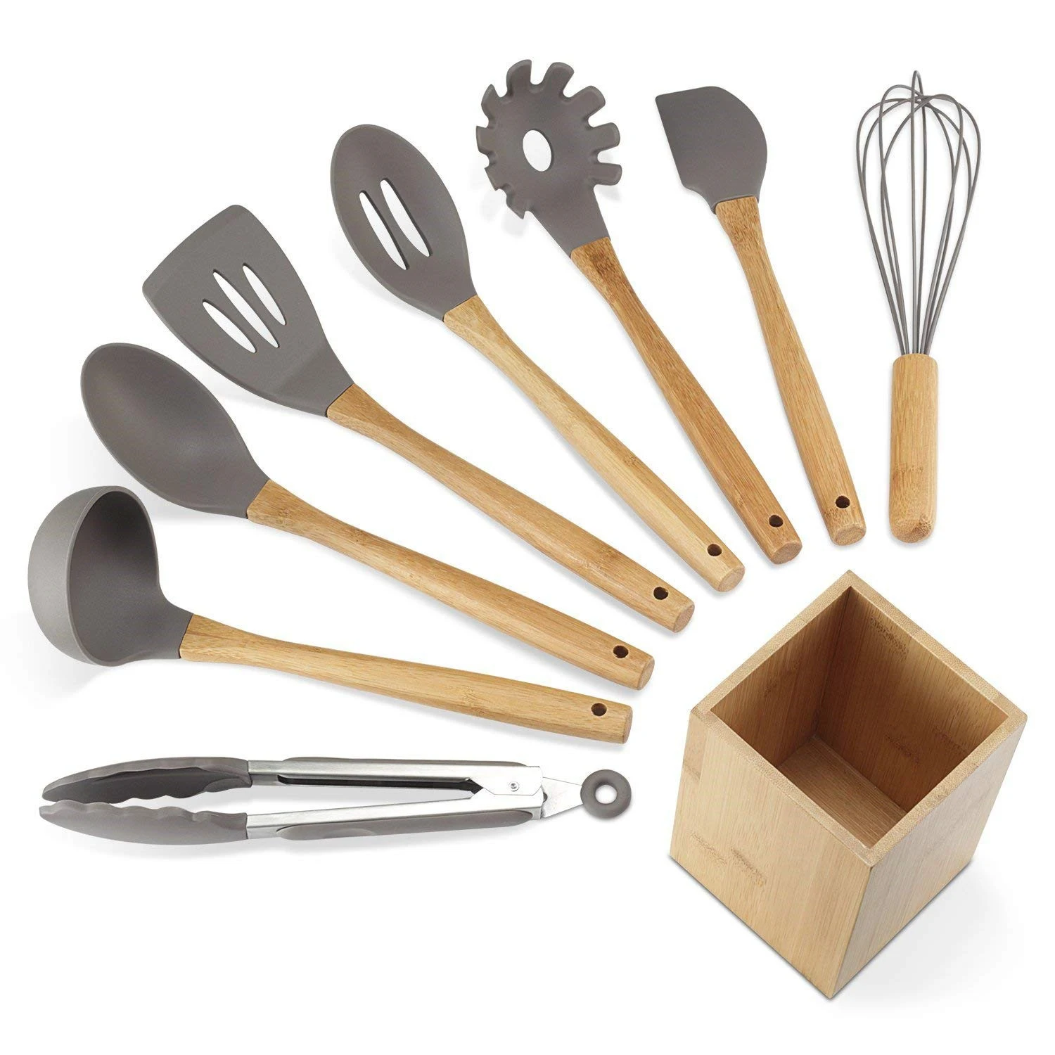 Silicon Kitchen Utensils Set c силиконовой ручкой