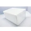 Womens Mens Plastic Foldable Stackable Shoe Container Clear Closet Shelf stackable Storage Shoes Box with front custom logo