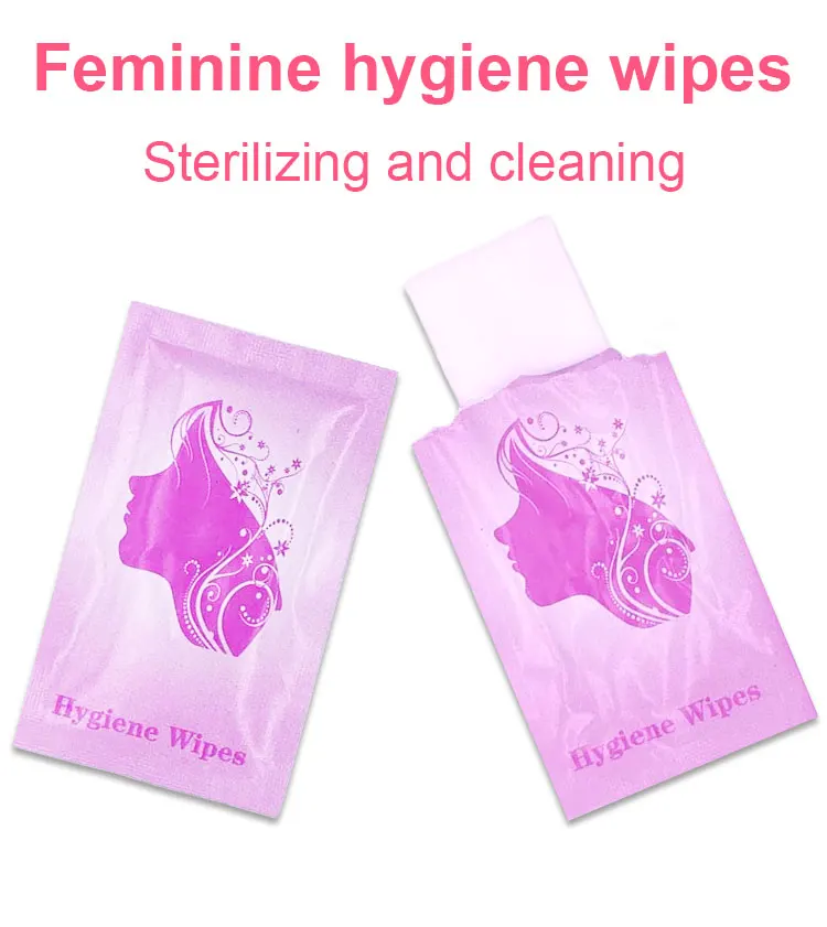 Durability Flushable Hygiene Wet Wipes Custom Label Feminine Wipes