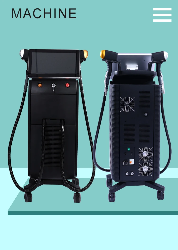 Laser hair removal machine