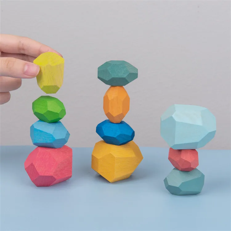 stone building block stacking toy bricks toy for children 2-6