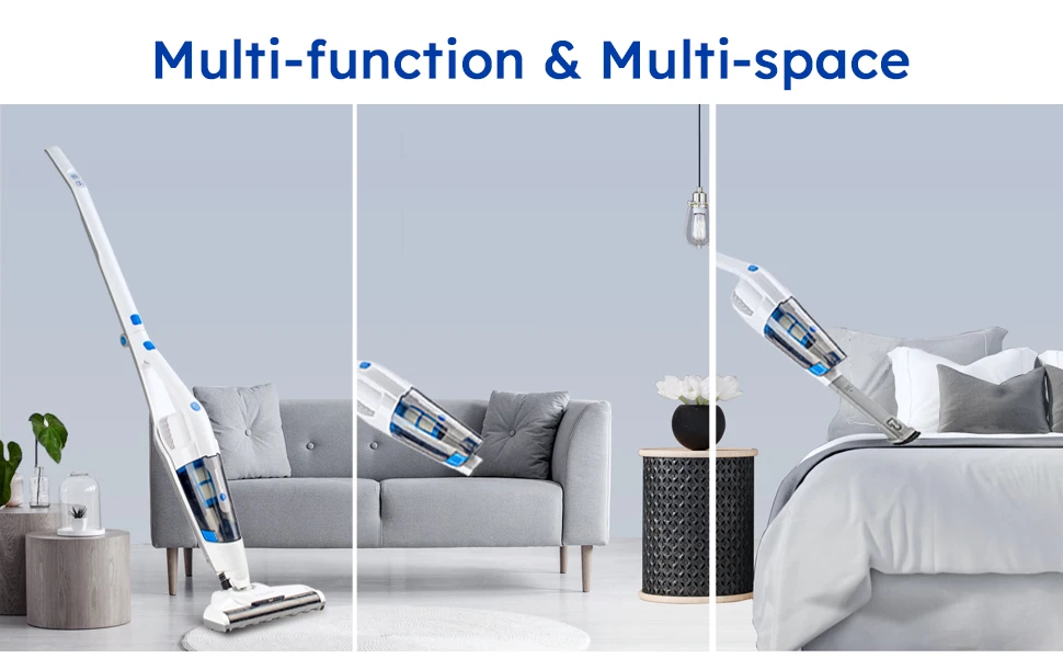 Vacmaster Cordless Handheld & Stick Vacuum Cleaner 2 In 1,Rechargeable