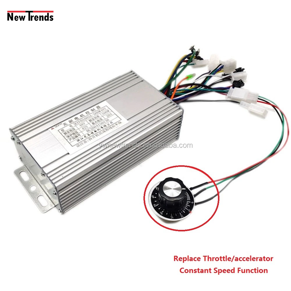 500w 48v Brushless Dc Motor Controller Rotation Speed Regulator ...