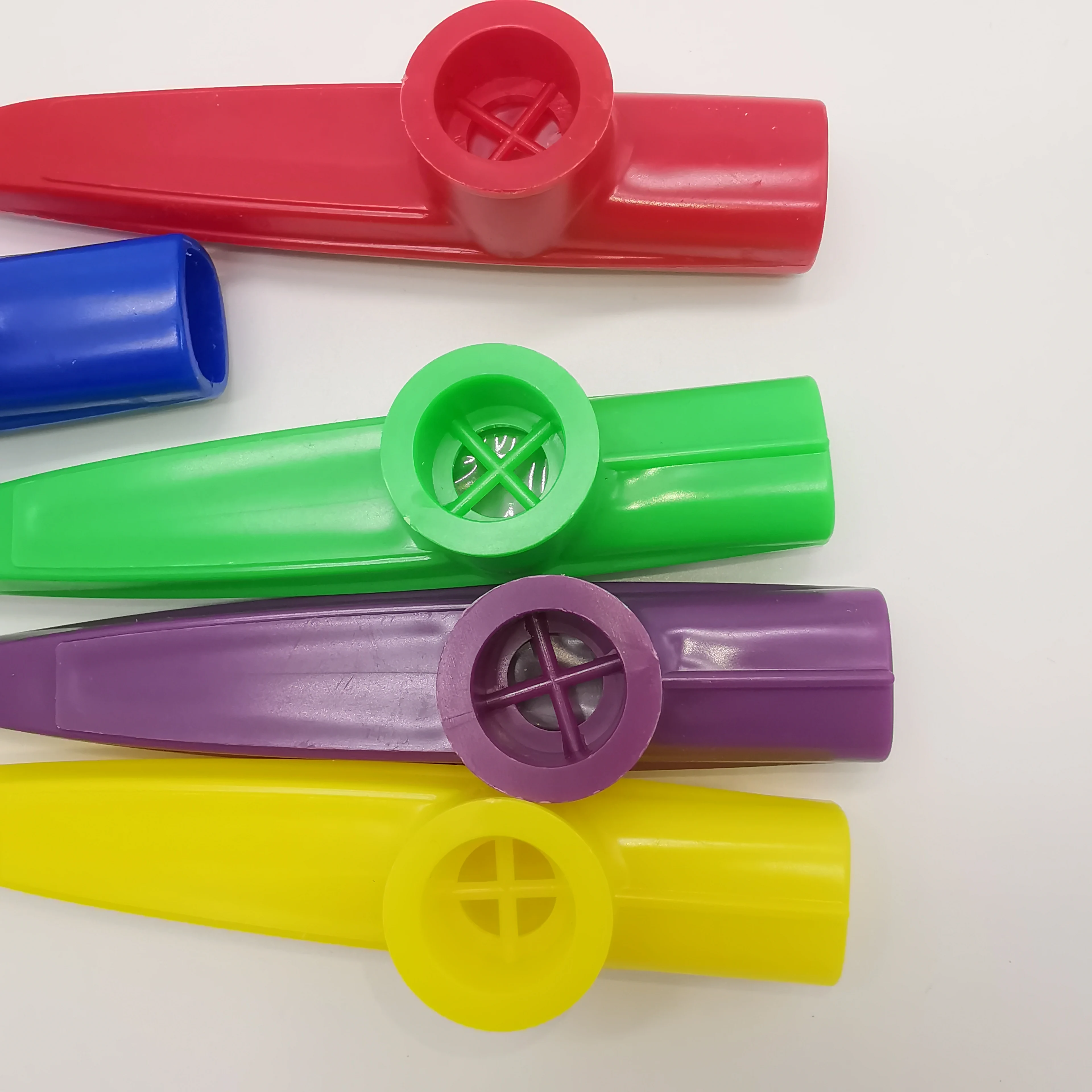 Fksu Plastic Kazoo Assorted Color Colorful Kazoo Plastic Whistle