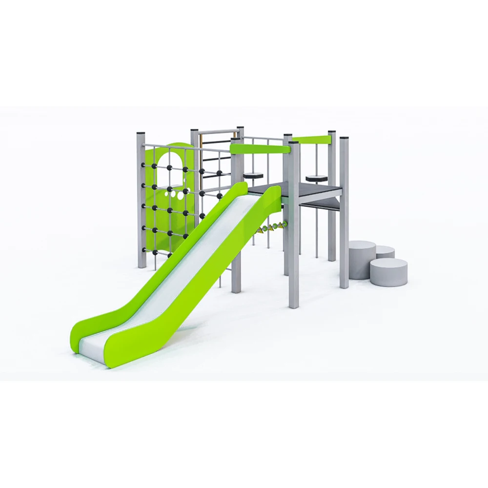 HPL Lightweight Plastic Outdoor Playground Module Kindergarten Climbing ...