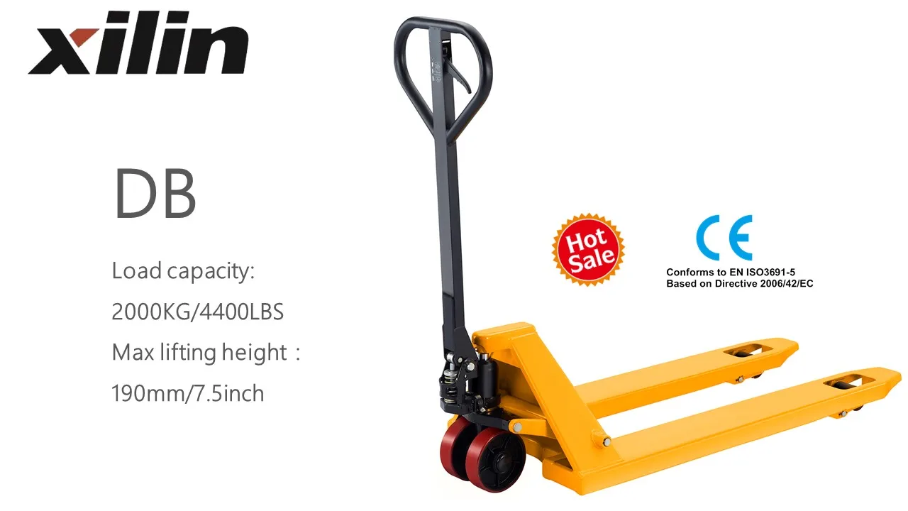 Xilin Heavy Duty 4400lbs Hydraulic Hand Pallet Truck Manual Pallet Jack