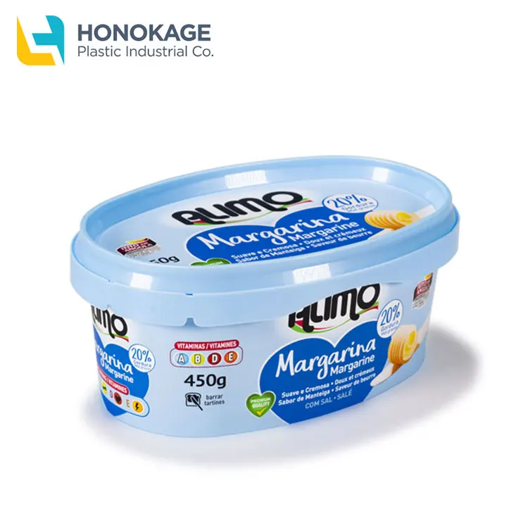 250g,450g,900g Iml Plastic Margarine Containers With Tamper Proof - Buy ...