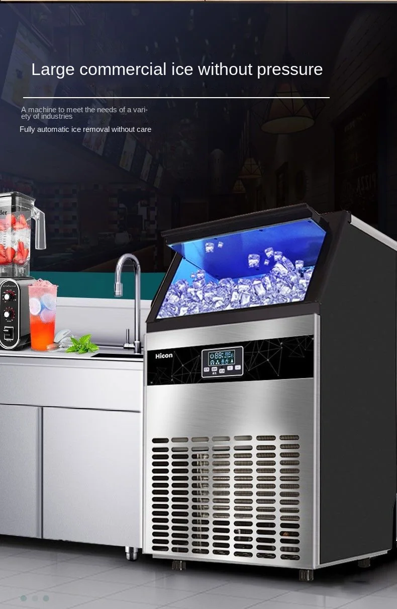 Ice Machines, HICON, 80kg, Stainless, Steel - detail 6