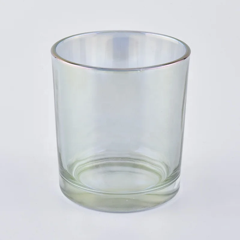 200ml Blue Cylinder Candle Holder For Home Decoration