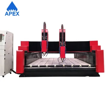 Latest Style 1300 2500 0 Mm Size T Slot Table Mini Small Stone Cnc Router View Stone Bridge Cutting Cnc Marble Stone Engraving Machine Apex Product Details From Jinan Apex Machinery Equipment Co Ltd On