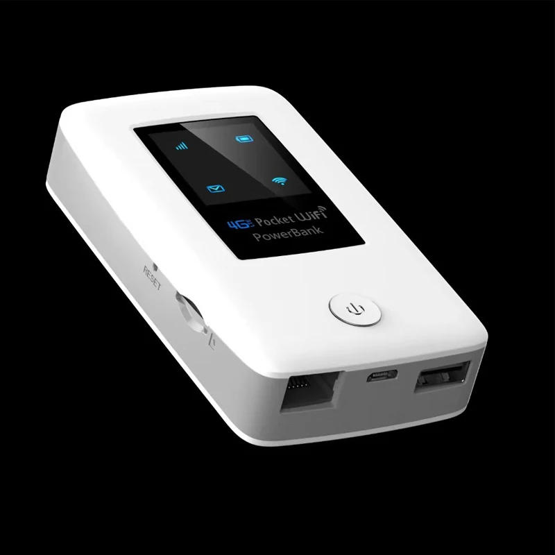 1 Lan Ports 3g 4g Lte Pocket Wifi Router Portable Hotspot With Ethernet Port Power Bank Buy 6487