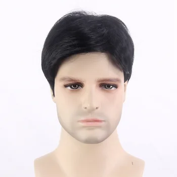 Shenzhen Wholesale Synthetic Hair Natural Black 1 1368b Short