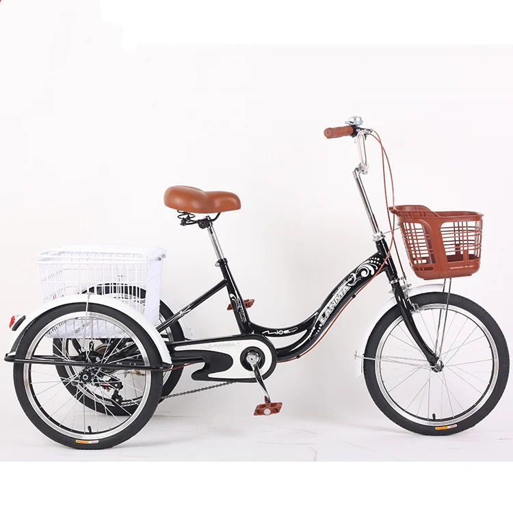 adult trike with basket