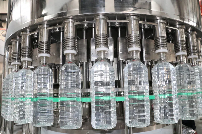 7.5KW Automatic Water Bottle Filling Machine 15000BPH 310mm Height