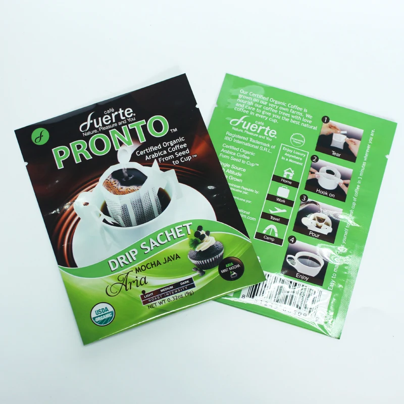 Creamer Coffee Bean Package Instant Coffee Sachet Packaging Coffee