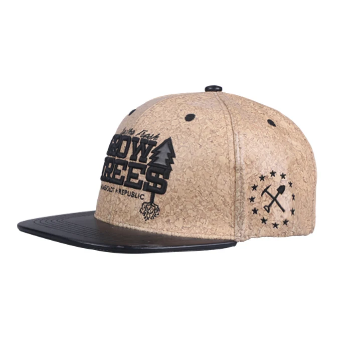 cork snapback hat