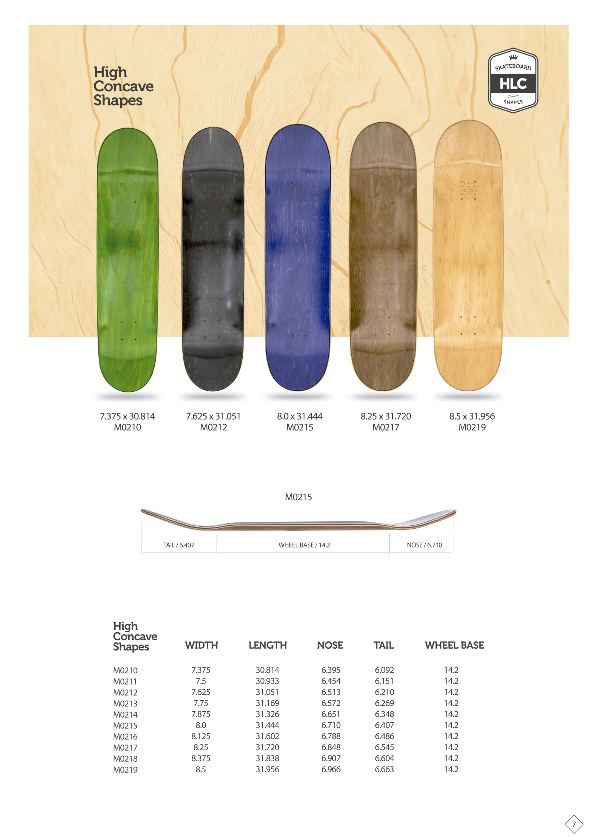 Canadian Maple 7 Ply Blank Skateboard Decks Blanks Buy Canadian Maple