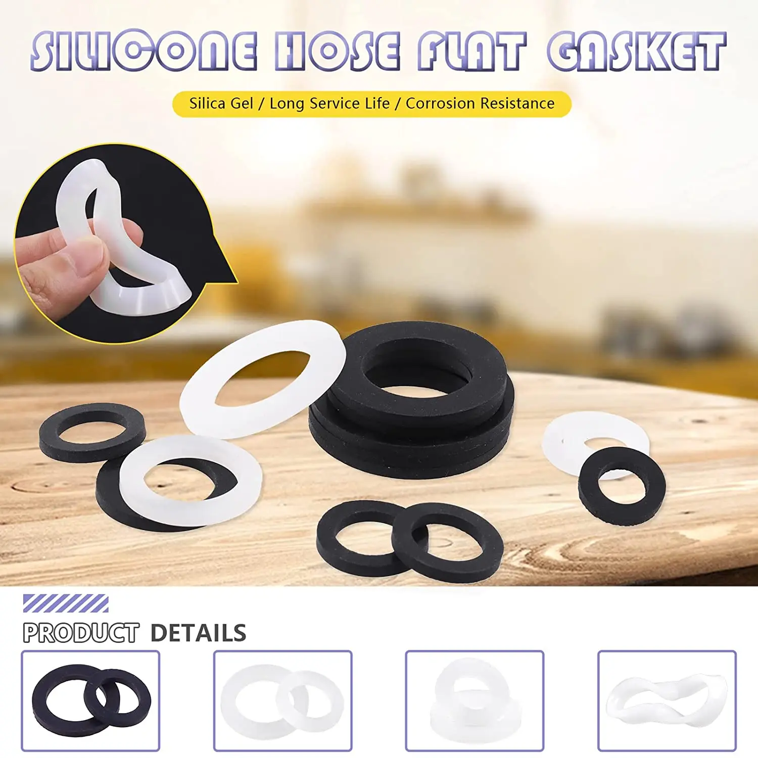 Custom Different Sizes Rubber Production Seals Food Grade Silicone
