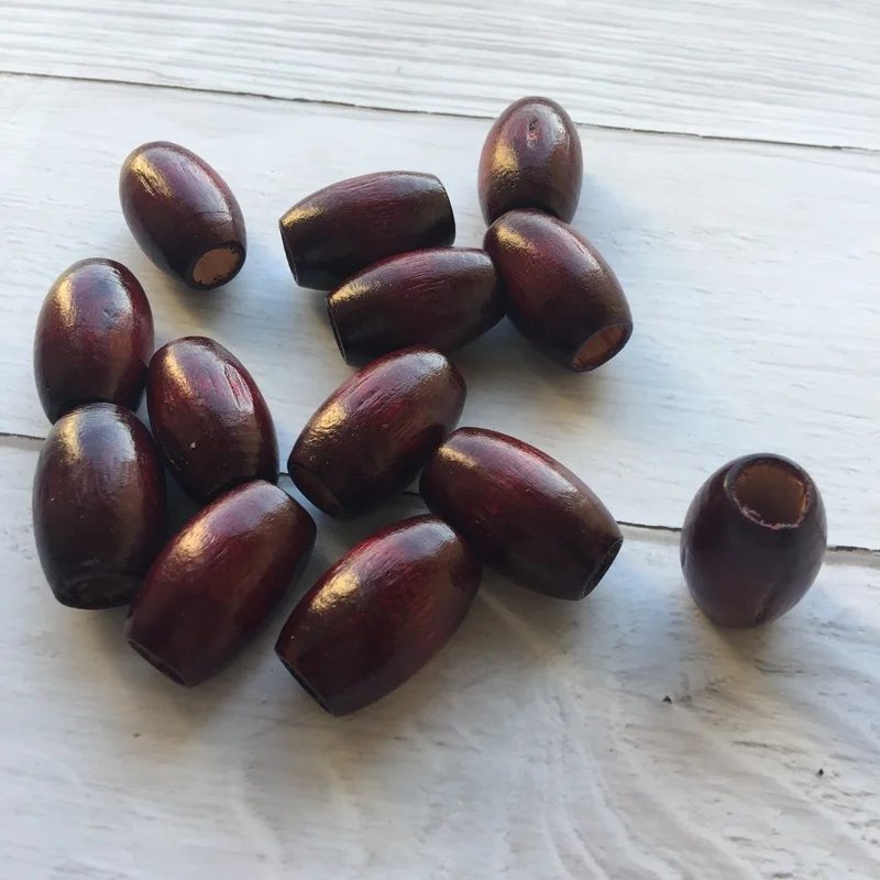  30.x20mm large hole wood beads wood beads for jewelry making wooden beads