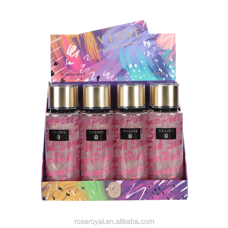 shimmer fragrance mist