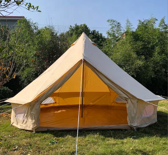 Safari Camping impermeable bell tienda de campa/ña Bell con cremallera en suelo